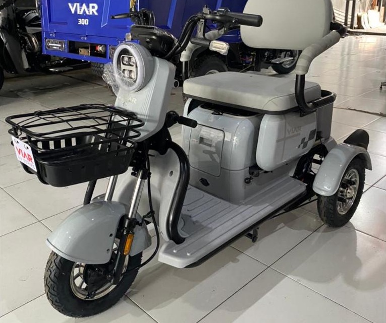 Harga dan Spesifikasi Sepeda Listrik Viar ER1 Roda Tiga, Praktis untuk Harian