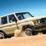 Toyota Land Cruiser 70 Tampil Gagah dengan Gaya Retro
