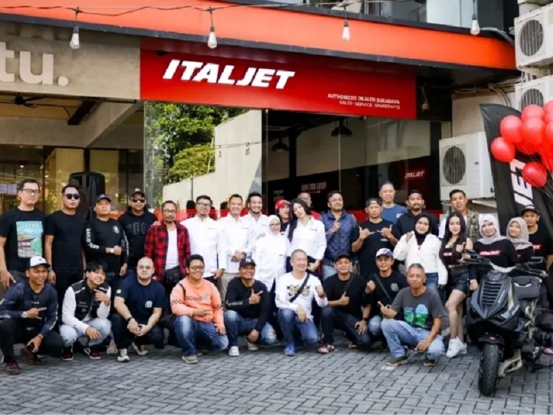 Italjet Buka Showroom di Surabaya, Langkah Ekspansi Pasar Premium