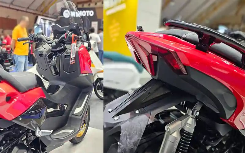 Motor Brixton G400T, Skutik Bongsor Bergaya TMAX yang Curi Perhatian
