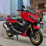 Motor Brixton G400T, Skutik Bongsor Bergaya TMAX yang Curi Perhatian