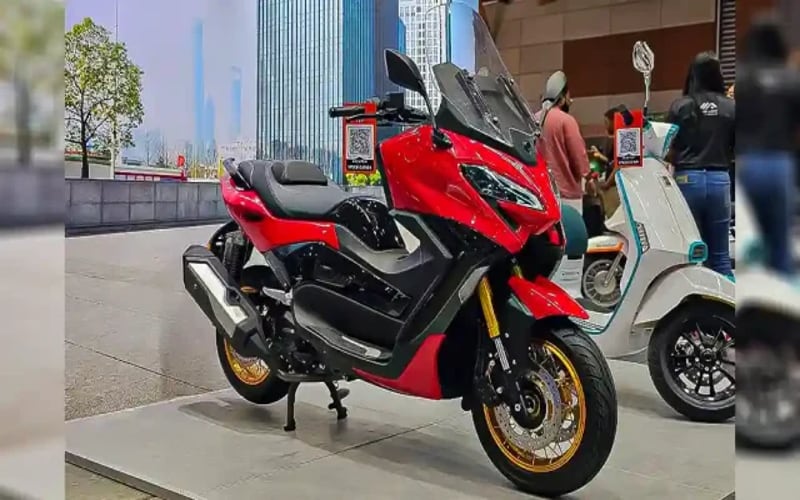 Motor Brixton G400T, Skutik Bongsor Bergaya TMAX yang Curi Perhatian
